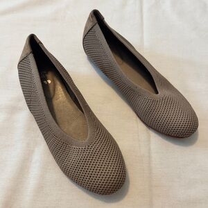 Eileen Fisher 9.5 Naomi Ballet Flats ~ Textile Fabric Comfort Casual Classic